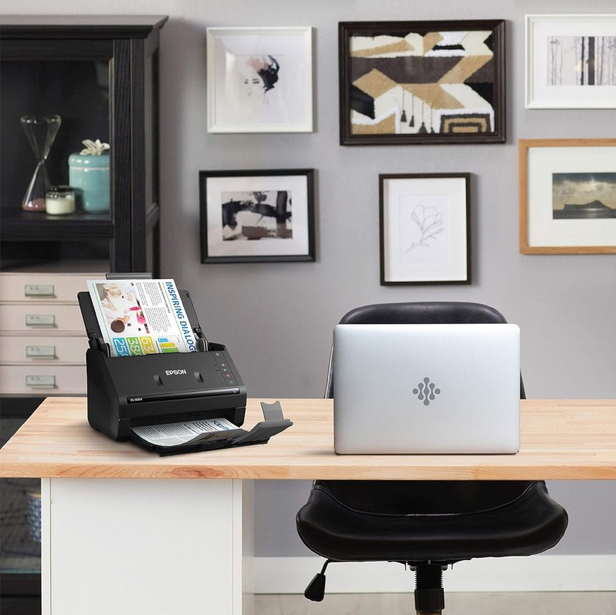 Epson Workforce ES-400 II Color Duplex Desktop Document Scanner for PC and Mac, with Auto Document Feeder (ADF) and Image Adjustment Tools, ES-400 II - Image 11