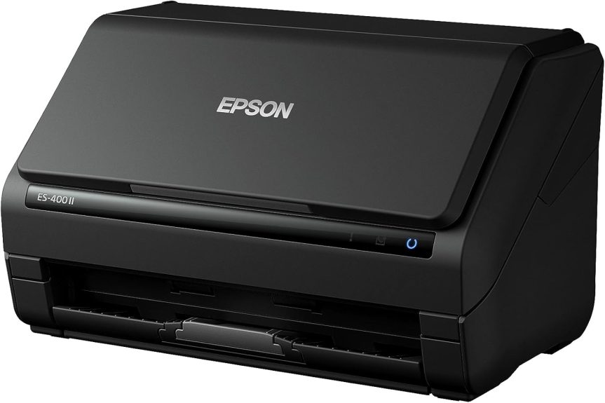 Epson Workforce ES-400 II Color Duplex Desktop Document Scanner for PC and Mac, with Auto Document Feeder (ADF) and Image Adjustment Tools, ES-400 II - Image 8