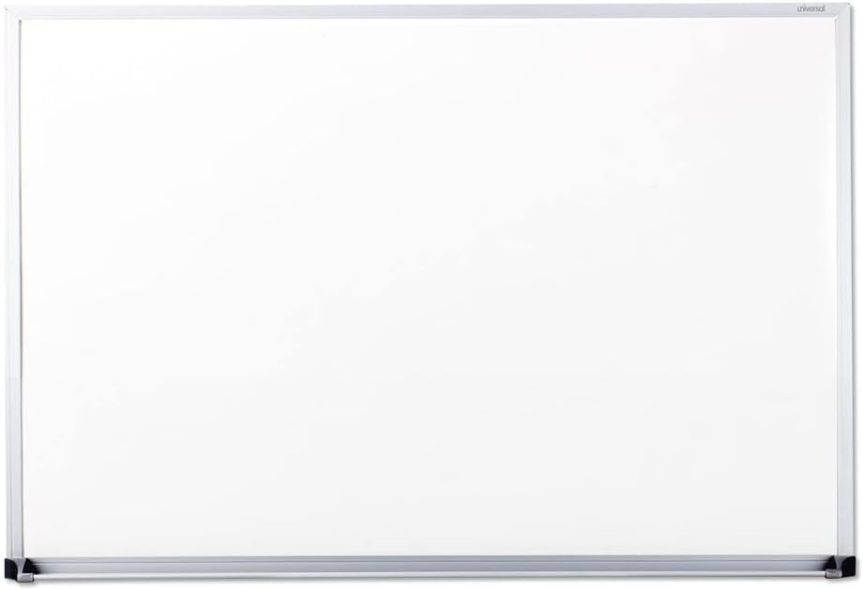 Universal Melamine Dry Erase Board, 36 X 24 Inches Satin-Finished Aluminum (43623) - Image 4